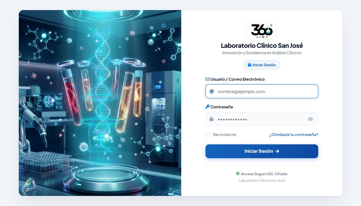 Sistema de gestion para laboratorio clinico